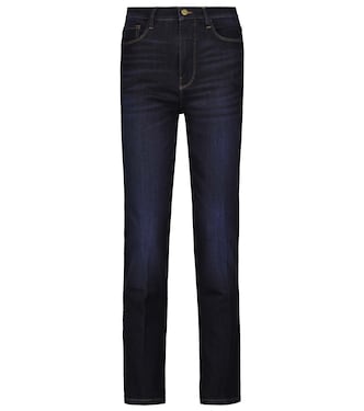 High-Rise Slim Jeans Le Sylvie | Frame