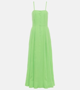 Robe midi Magritte en lin | Gabriela Hearst
