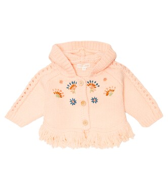 Baby - Cardigan Clara in misto lana | Louise Misha