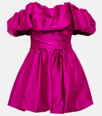 Robe Astoria en satin à encolure bardot | Simkhai