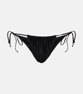 Cherry ruched bikini bottoms | Bananhot