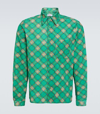 Checked cotton corduroy shirt | ERL