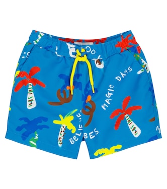 Baby printed swim trunks | Stella McCartney Kids