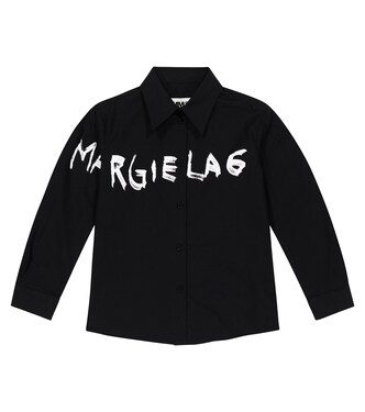 Cotton poplin shirt | MM6 Maison Margiela Kids