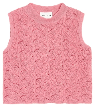 Timor cable-knit wool-blend sweater vest | Morley