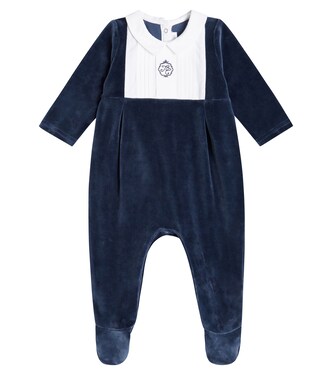 Baby cotton-blend velvet onesie | Tartine et Chocolat