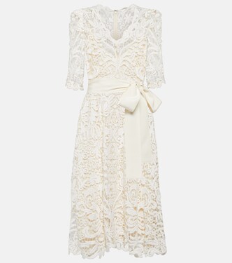 Lace midi dress | Elie Saab