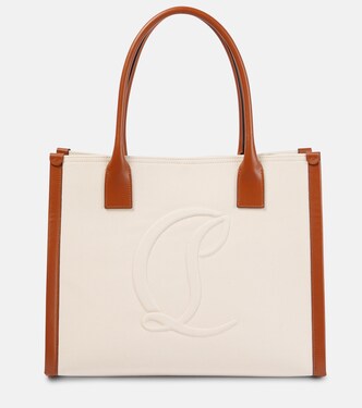 Tote By My Side E/W Large de lona | Christian Louboutin