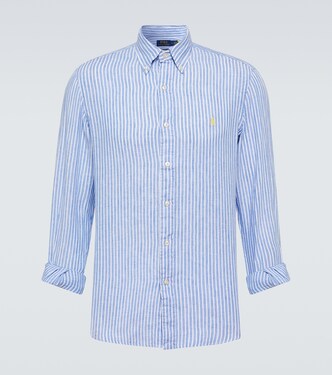 Striped linen shirt  | Polo Ralph Lauren