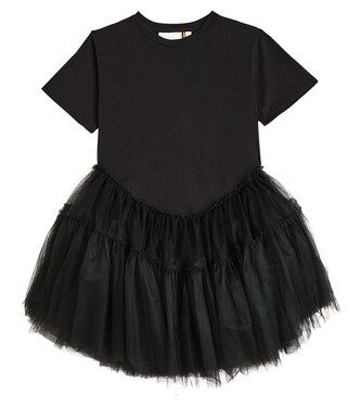 Jersey and tulle dress | Caroline Bosmans