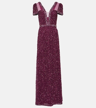 Robe mit Pailletten | Jenny Packham