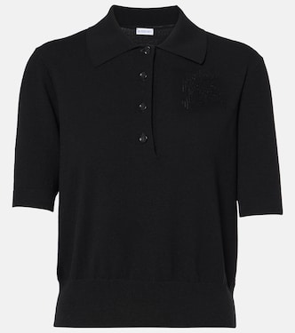 Cotton-blend polo shirt | Burberry