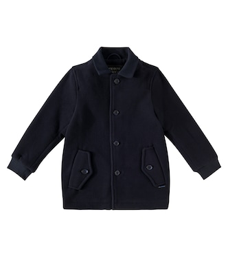 Fleece peacoat | Scotch & Soda Kids