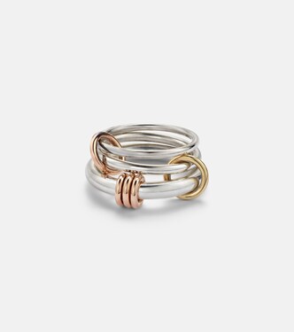 Orion sterling silver, 18kt gold, and 18kt rose gold ring | Spinelli Kilcollin