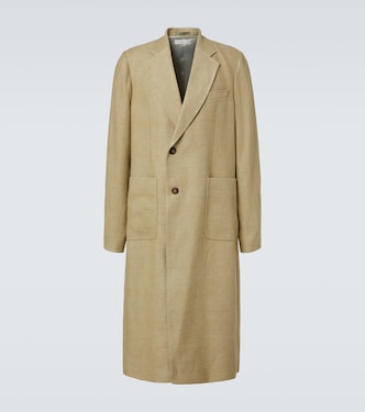 Robe linen and silk overcoat | Our Legacy