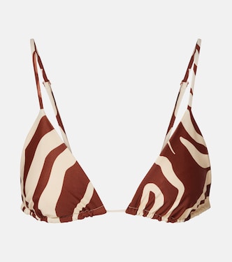 Konibo printed bikini top | Johanna Ortiz