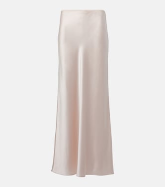 Isaak silk maxi skirt | Joseph