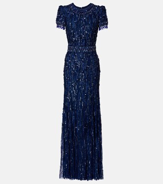 Robe longue Roxy à sequins | Jenny Packham