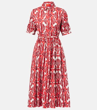 Libertine printed cotton shirt dress | La DoubleJ