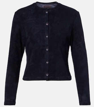 Astrid 24 suede cardigan | Stouls