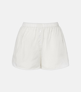 Brenna sheer striped shorts | The Frankie Shop