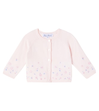 Baby embroidered floral cardigan | Tartine et Chocolat
