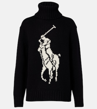 Logo wool turtleneck sweater | Polo Ralph Lauren