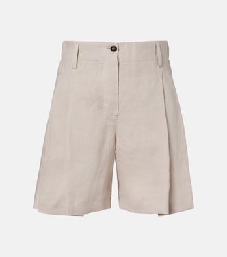 Linen shorts | Brunello Cucinelli
