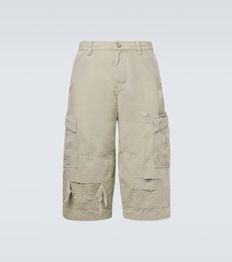 Cropped cotton cargo pants | Balenciaga