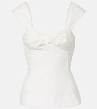 Pallida linen top | Faithfull