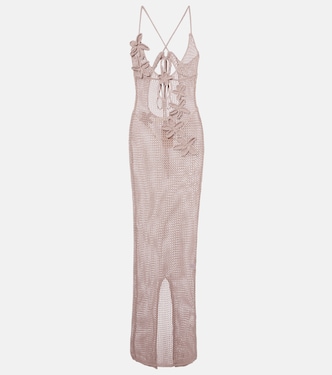 Maxikleid Hilsa aus Lamé | Bananhot