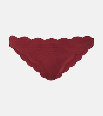 Culotte de bikini Antibes festonnée | Marysia