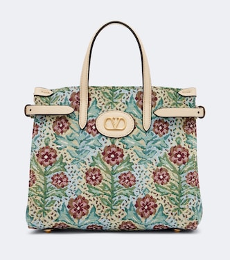 Antibes Small floral top-handle bag | Valentino Garavani