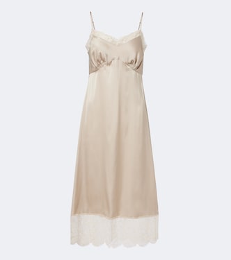 Slipdress aus Satin | Simone Rocha