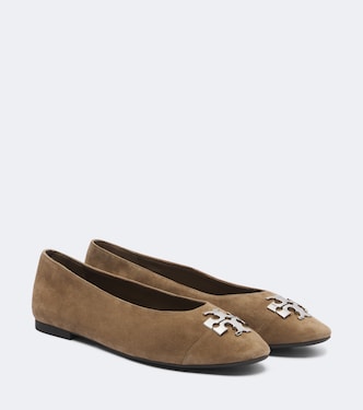Charlie suede ballet flats | Tory Burch