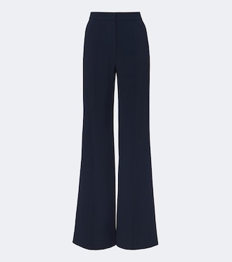Crêpe wide-leg pants | Elie Saab