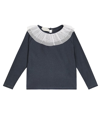 Saladeta tulle-trimmed top | Suncracy