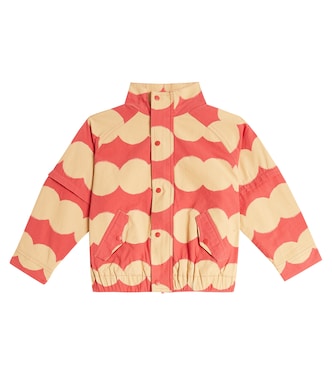 Dot printed cotton jacket | Jellymallow