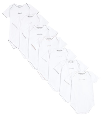 Bebé - set de 7 bodies de jersey estampados | Bonpoint