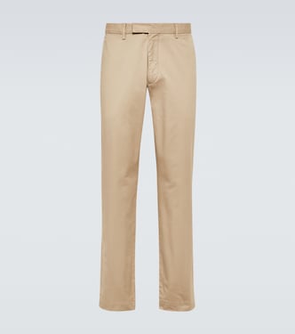 Cotton-blend slim pants | Polo Ralph Lauren