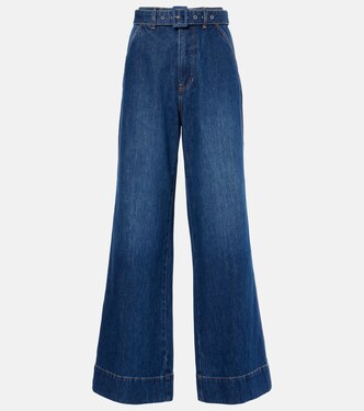 High-Rise Wide-Leg Jeans Taylor | Veronica Beard