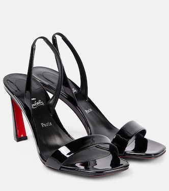 O Condora 85 patent leather sandals | Christian Louboutin