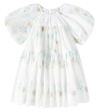 Embroidered cotton dress | Petite Amalie  