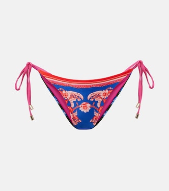 Colorblocked floral bikini bottoms | Farm Rio
