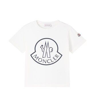 Logo cotton jersey T-shirt | Moncler Enfant