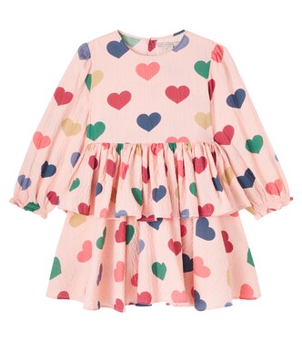 Elin printed cotton seersucker dress | Konges Sløjd