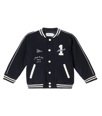 Josias wool-blend varsity jacket | Bonpoint