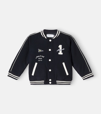 Josias wool-blend varsity jacket | Bonpoint