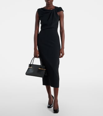 Draped cocktail dress in black - Givenchy | Mytheresa