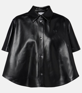 Anagram leather bowling shirt | Loewe